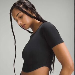 Lululemon Hold Tight Cropped T-Shirt Size 12